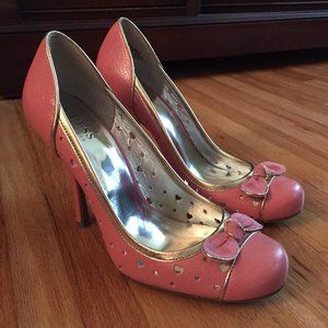 Guess High Heels - Pink, Rounded Toe